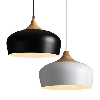 Подвесные светильники из скандинавского дерева, современные простые лампы, подвесное освещение, светодиод для кухни, спальни, Потолочная люстра, подвесной светильник