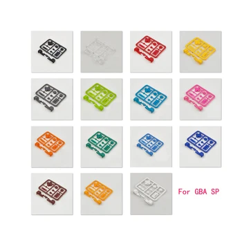 Полный набор пластиковых кнопок A B L R для GBA SP для игровой консоли gameboy advance SP Выберите Пуск Включение/ВЫКЛЮЧЕНИЕ питания L R Kit D Pad