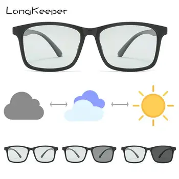 Поляризованные солнцезащитные очки Longkeeper для женщин, мужчин, Классический пилот, Мужские цветные квадратные очки, очки для вождения, очки для рыбалки