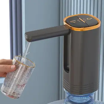 Портативный водяной насос Диспенсер для воды Компактный Электрический насос для бутылки с водой Перезаряжаемый малошумный мини-диспенсер для офиса