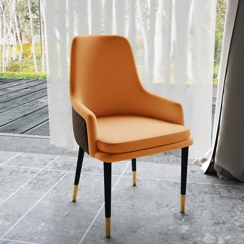 Представительский Компьютерный Обеденный Стул Nordic Floor Дизайнерские Обеденные Стулья для гостиной Штабелируемые Дешевые Бесплатная Доставка Cadeira Мебель для дома