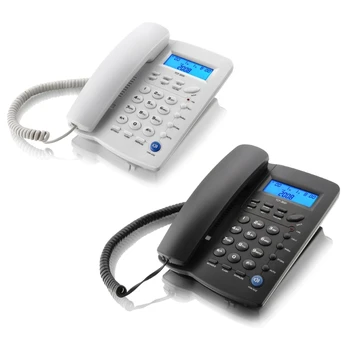 Проводной стационарный телефон, настольные домашние телефоны с большими кнопками, телефон TCF3000