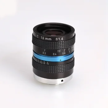 Промышленный объектив LINOS MeVis-C 16mm f/1.6 FA с фиксированным фокусным расстоянием, 1-дюймовый сенсорный объектив машинного зрения в хорошем состоянии