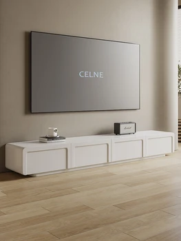 Простой современный размер ТВ-шкафа, гостиная, ТВ-шкаф во французском кремовом стиле, шкаф для хранения