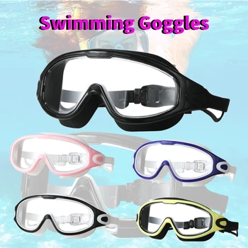 Профессиональные очки для плавания, Противотуманные очки для плавания, Очки для подводного плавания для взрослых, Регулируемые Бинокли, Очки для воды