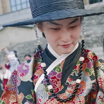 Реквизит для фотосъемки в древнем стиле, шляпа в стиле костюма Хань, рыцарская шляпа, шляпа для косплея в стиле боевых искусств, китайский стиль дождя Ханфу