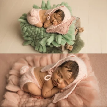 Реквизит для фотосъемки младенцев Одеяло, наполнитель для позирования, подушка для фотосъемки новорожденных, реквизит для фотосъемки новорожденных, хлопковое одеяло для новорожденных