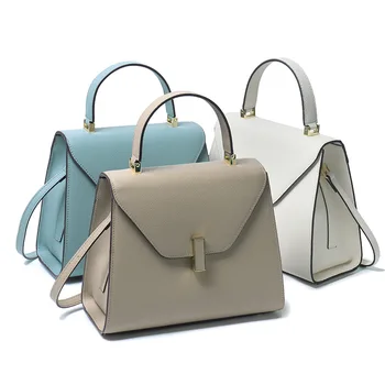 Роскошная дизайнерская сумка из натуральной кожи, женская сумка большой емкости, модная простая сумка через плечо на одно плечо