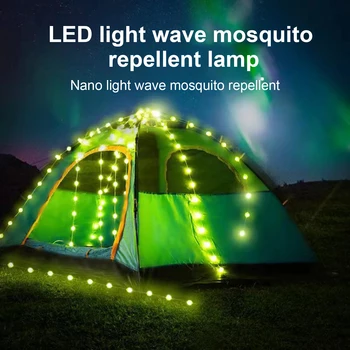 Светодиодная гирлянда от комаров, уличные фонари для кемпинга, гирлянда от мух, Контрольная лампа от комаров, гирлянда для путешествий, походов