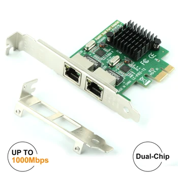 Сетевой адаптер Ubit RJ45 Gigabit PCI Express, Сетевая карта PCI Express PCIe, Карта Gigabit Ethernet LAN 10/100/1000 Мбит/с для