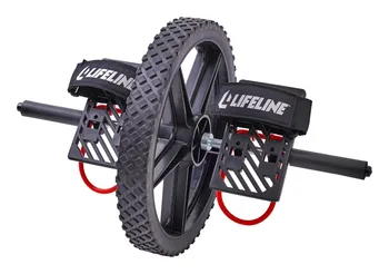 Силовое колесо Lifeline для дома Ab Rollers для максимальной базовой тренировки Одновременно задействует до 20 мышц всего тела