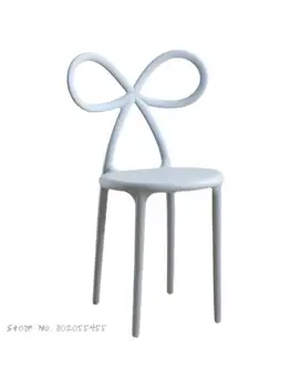 Скандинавский Пластиковый обеденный стул, современная Простая сетка со спинкой, Красный Ресторан, магазин молочного чая, Туалетный столик для креативных девушек, стул для макияжа