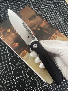 Складной нож для улицы с лезвием D2 и ручкой G10 Высокой твердости, острый нож для выживания в дикой природе, походный охотничий нож EDC Defense Tool