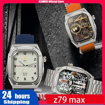 Смарт-часы Z79 MAX Full touch Hd 2.1 320 * 385 460 мАч Кровяное давление Кислород крови Спортивные часы SOS Bluetooth Вызов телефона