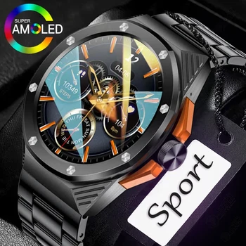 Смарт-часы с Bluetooth-вызовом для мужчин, 1,46-дюймовый сенсорный экран IP67, водонепроницаемые спортивные смарт-часы для фитнеса для Xiaomi Android IOS