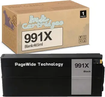 Совместимые картриджи с черными чернилами 991 X High Yield для HP 991A 991X, для PageWide Pro MFP 777z 772dn 750dw 774dn 779dn