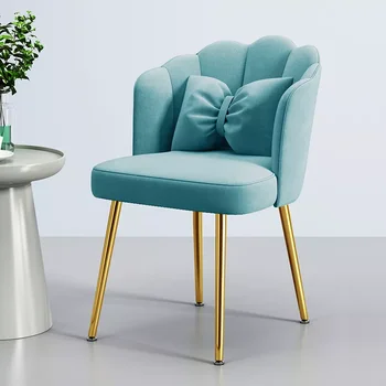 Современные обеденные стулья, обеденные стулья для гостиной, скандинавская мебель, стул для макияжа, стул для ногтей, украшение мебели для комнаты