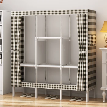 Современные шкафы-купе Домашняя мебель для спальни Шкафы для спальни в маленькой квартире Прочная комната для аренды, Шкафы для хранения одежды U