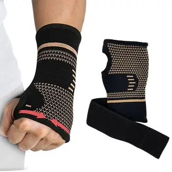 Спортивная защита запястья, рукава-бандажи, рукава-бандажи, Эффективная поддержка при артрите для мужчин и женщин, уменьшение воспаления и боли
