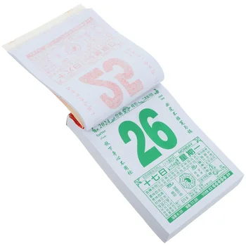 Старый королевский календарь 2024 года, подвесные Лунные Календари, Лунные подвески в китайском стиле, традиционные бумажные годы дракона