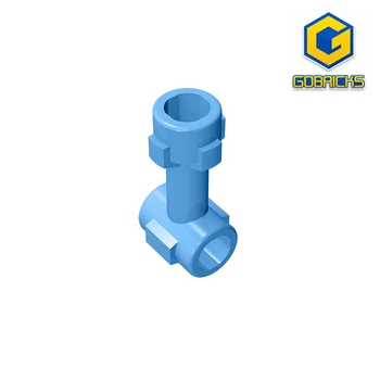 Стержень Gobricks GDS-961 1 л с верхней шпилькой и 2 Боковыми шпильками (соединитель перпендикулярен) совместим С LEGO 92690 DIY