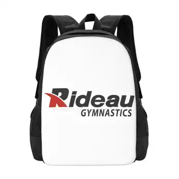 Сумка-рюкзак из коллекции Rideau Gymnastics Classic с логотипом для мужчин, женщин, девочек, подростков Rideau Gymnastics Club