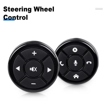Универсальная беспроводная кнопка управления рулевым колесом автомобиля для автомобильного радио DVD GPS Мультимедийная навигация Головное устройство Кнопка дистанционного управления