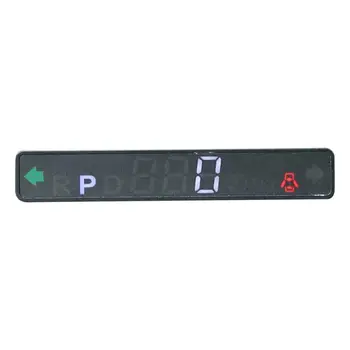 Универсальный автомобильный интеллектуальный дисплей HUD LED Mini Head Up Display для модели Y / 3, спидометр на лобовом стекле, отображает скорость вращения зубчатого колеса