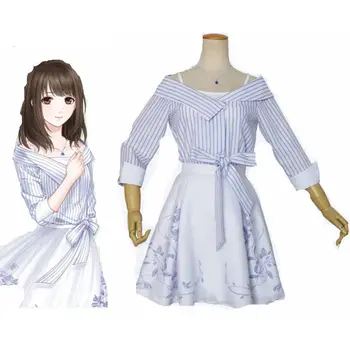 Унисекс аниме Cos EVOL LOVE heroine KIRA ZEN SIMON Костюмы для косплея, форменное платье