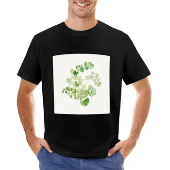 Футболка Wild Maidenhair, футболки на заказ, создайте свою собственную летнюю одежду, однотонная футболка, мужские футболки с графическим рисунком в стиле хип-хоп