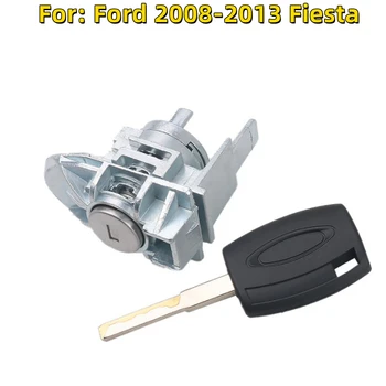Цилиндр левого дверного замка FLYBETTTER OEM, Цилиндр автоматического дверного замка для Ford 2008-2013 Fiesta с ключом 1шт