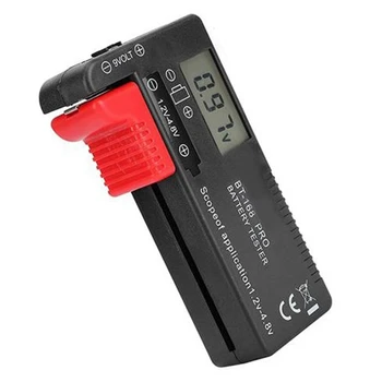 Цифровой тестер емкости аккумулятора BT-168 PRO Пластиковый Портативный тестер ячеек для AA 1,5 В 9 В