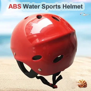Шлем для водных видов спорта ABS Открытый Вейкборд Каяк Каноэ Дрейфующий Парусный спорт Серфинг Рафтинг Защитные шлемы Водоспасательное оборудование
