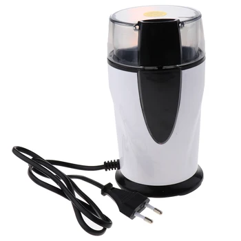Электрическая кофемолка MagiDeal, кофейный инструмент для измельчения бобов из нержавеющей стали